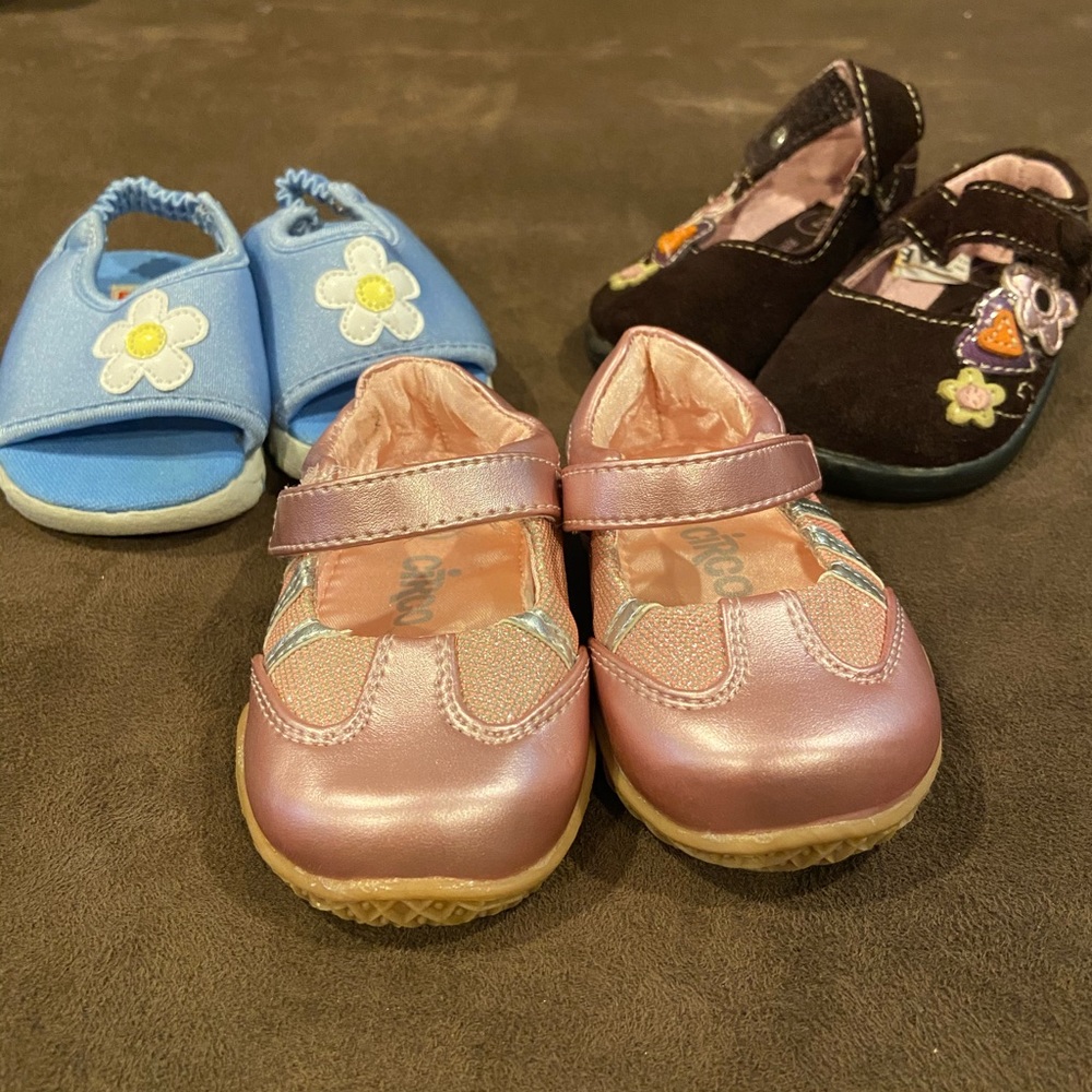 Toddler girl shoe bundle